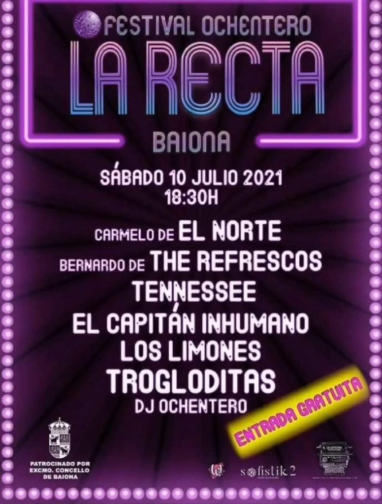 Festival ochenteno la recta en Baiona