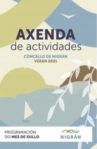 Agenda de actividades del concello de Nigrán para el mes de julio de 2021
