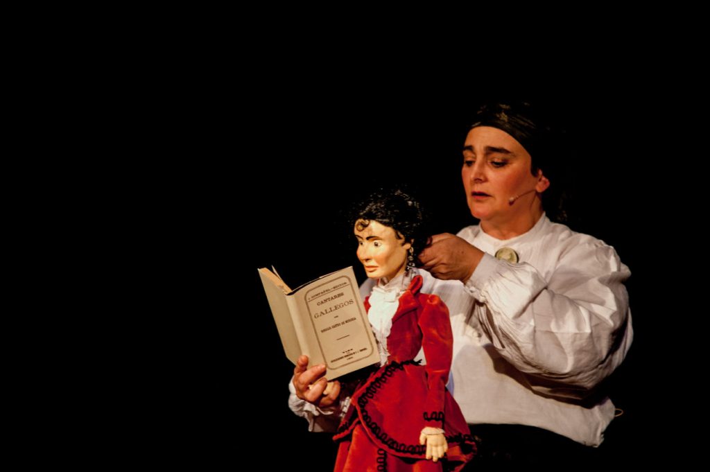Espectáculo infantil en baiona. A viaxe de Rosalía